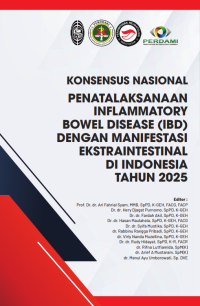 Image of Ebook : Konsensus Nasional Penatalaksanaan Inflammatory Bowel Disease (IBD) dengan Manifestasi Extra Intestinal Di Indonesia Tahun 2025