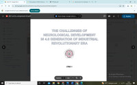 ebook: The Challenges of Neurogical Development in 4.1 Generation of Industrial Revolutionary Era Jilid.1