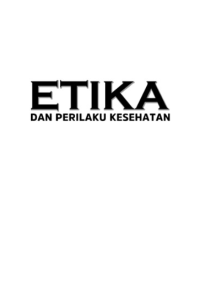 Ebook: Etika dan Perilaku Kesehatan