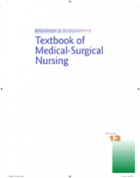 Ebook KMB : Brunner & Suddarth’s Textbook of Medical-Surgical Nursing

Brunner & Suddarth’s
Textbook of
Medical-Surgical
Nursing