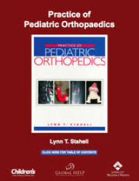 Ebook Ortopedi : Practice of Pediatric Orthopaedics
