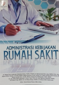 Buku ARS: Administrasi Kebijakan Rumah Sakit