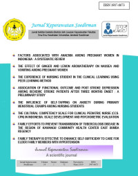 Jurnal Nasional : Jurnal Keperawatan Soedirman Vol.14 No.1