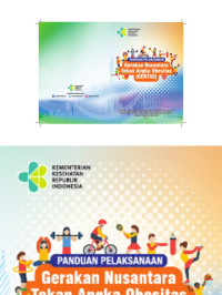 Panduan Pelaksanaan Gerakan Nusantara Tekan Angka Obesitas (Gentas)