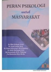 ebook ARS: Peran Psikologi untuk Masyarakat