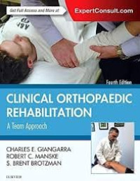 Clinical Orthopaedic Rehabilitation a team approch