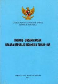 UUD Negara Republik Indonesia Tahun 1945