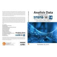 Image of Analisis Data Menggunakan Stata SE 14 (Panduan Analisis,. Langkah Lebih Cepat, Lebih Mudah & Paling Praktis)