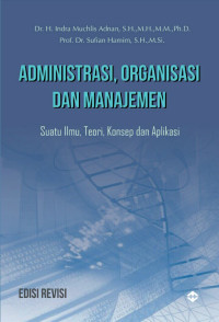 Image of Ebook: Administrasi, Organisasi dan Manajemen