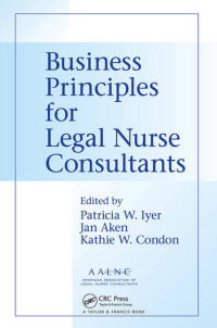 Image of Ebook Business Principles for Legal Nurse Consultants