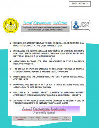 Image of Jurnal Nasional : Jurnal Keperawatan Soedirman Vol.15 No.2