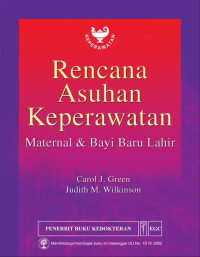 Image of Kep Maternitas: Rencana Asuhan Keperawatan Maternal & Bayi Baru Lahir
