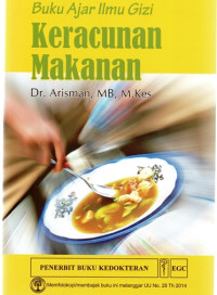 Image of Keracunan Makanan : Buku Ajar Ilmu Gizi