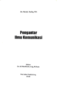 Image of ebook ARS: Pengantar Ilmu Komunikasi