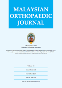 Image of Jurnal Internasional : Malaysian Orthopaedic Journal Vol 17 No 3, November 2023
