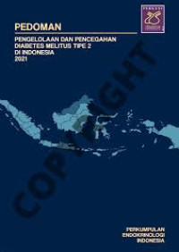 Image of ebook: Pedoman Pengelolaan dan Pencegahan Diabetes Melitus Tipe 2 Di Indonesia 2021