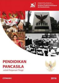 Image of ebook ARS : Pendidikan Pancasila untuk Perguruan Tinggi Cetakan 1