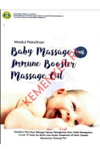 Image of Ebook Kep Anak : Modul Pelatihan Baby Massage With Immune Booster Massage Oil