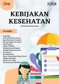 Image of Ebook Administrasi Rumah Sakit : Kebijakan Kesehatan