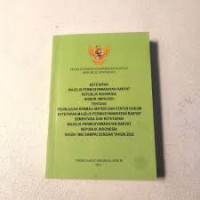 Image of Ketetapan Majelis Permusyawaratan Rakyat Republik Indonesia Nomor 1/MPR/2003 Tentang Peninjauan Terhadap Materi dan Status Hukum Ketetapan Majelis Permusyawaratan Rakyat Republik Indonesia Tahun 1960 sampai dengan Tahun 2002