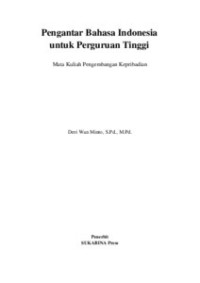 Image of Ebook ARS: Pengantar Bahasa Indonesia untuk Perguruan Tinggi